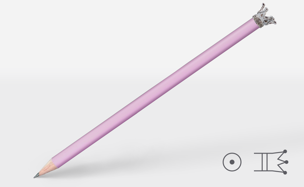 Bleistift 0256, Pastell-lila, Krone