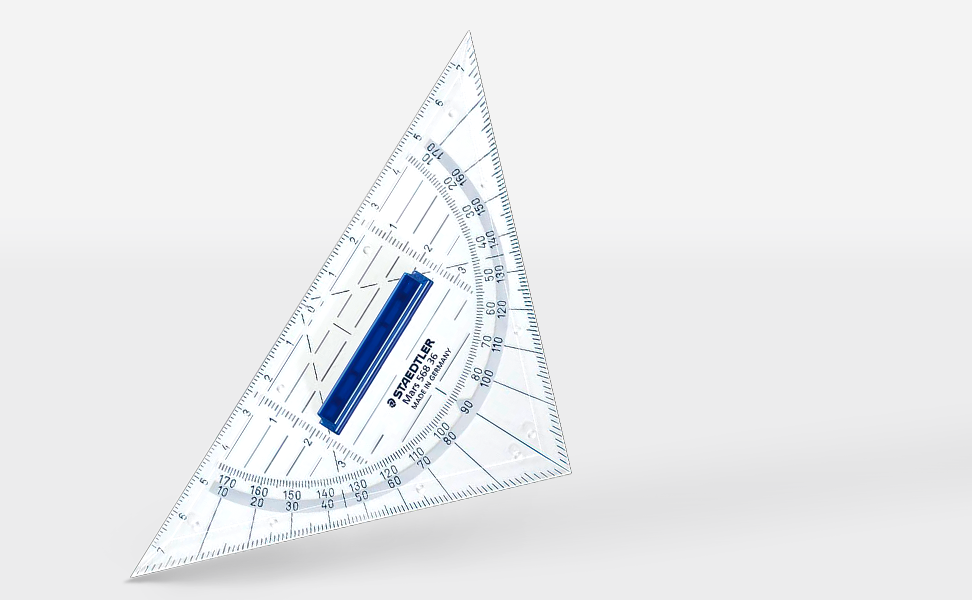 STAEDTLER Mars 538 36 Geodreieck 16 cm
