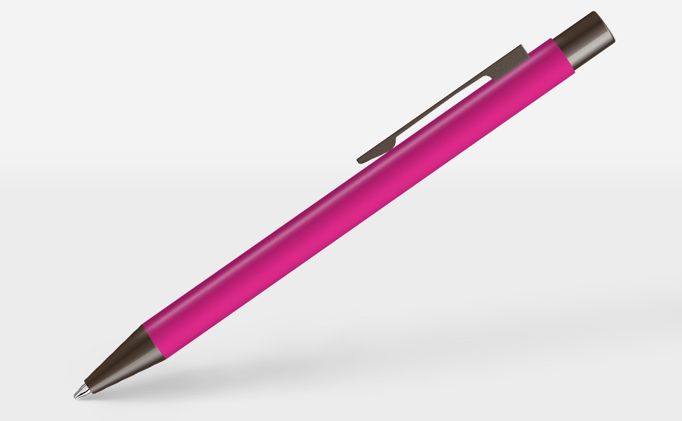 Kugelschreiber Straight Gum magenta