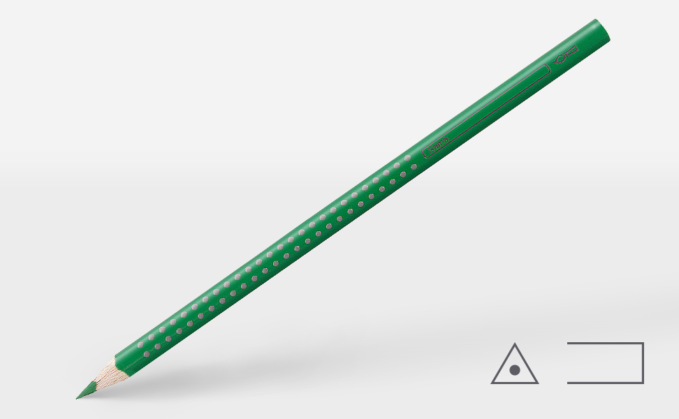 Faber-Castell Colour Grip Buntstift grün 2463