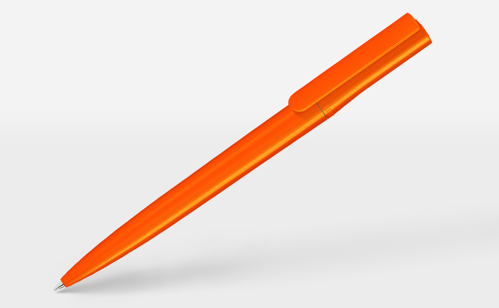 Drehkugelschreiber RECYCLED PET orange - 4013