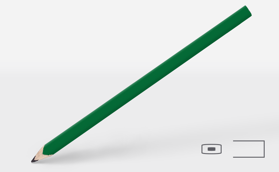 Carpenter's pencil green - 6010