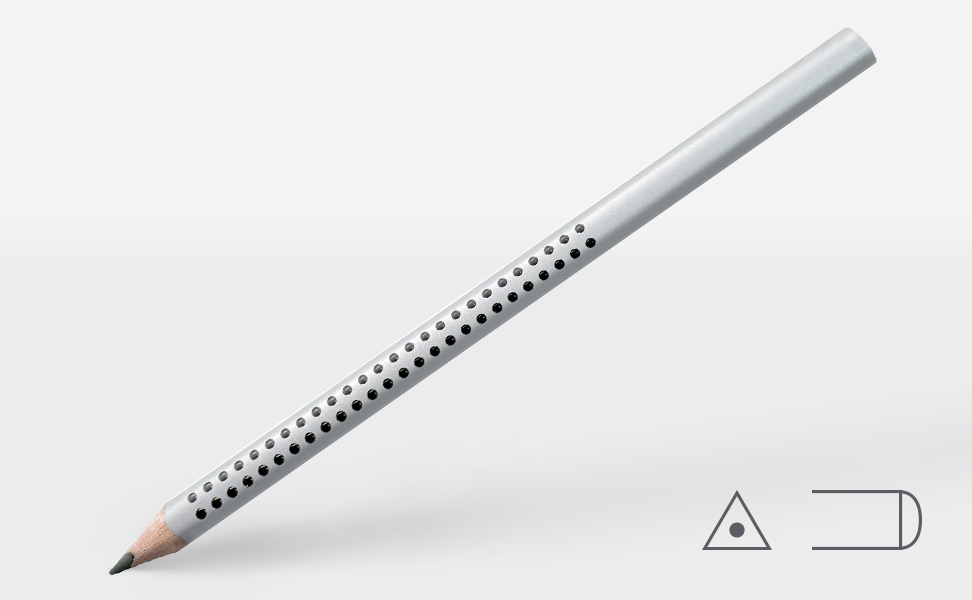 Faber-Castell Jumbo Grip Silber - 2013