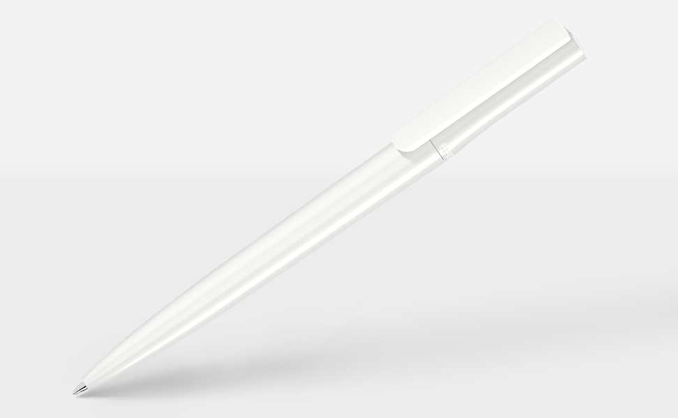 Drehkugelschreiber RECYCLED PET weiß - 4011