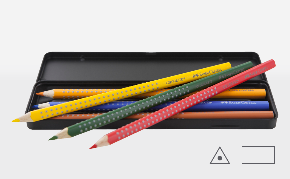 Faber-Castell Colour Grip Geschenketui schwarz - 2616