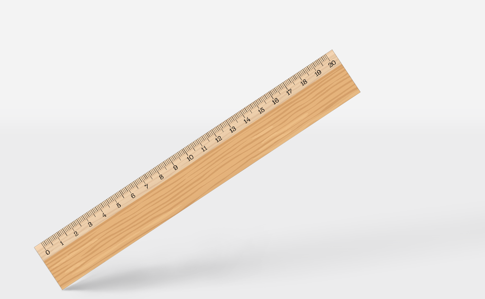 Lineal 20 cm - HOLZ