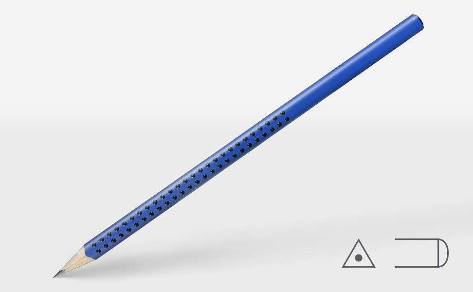 Faber-Castell Grip 2001 HB Blau - 2018